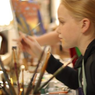 Teen Art Camp! 6 - 9 July, 3-6 pm (ages 13-18)